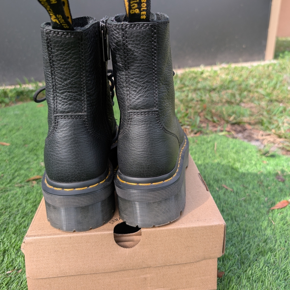 Dr. Martens Black Jadon Pisa Platform Women's Boots - Picture 5 of 6